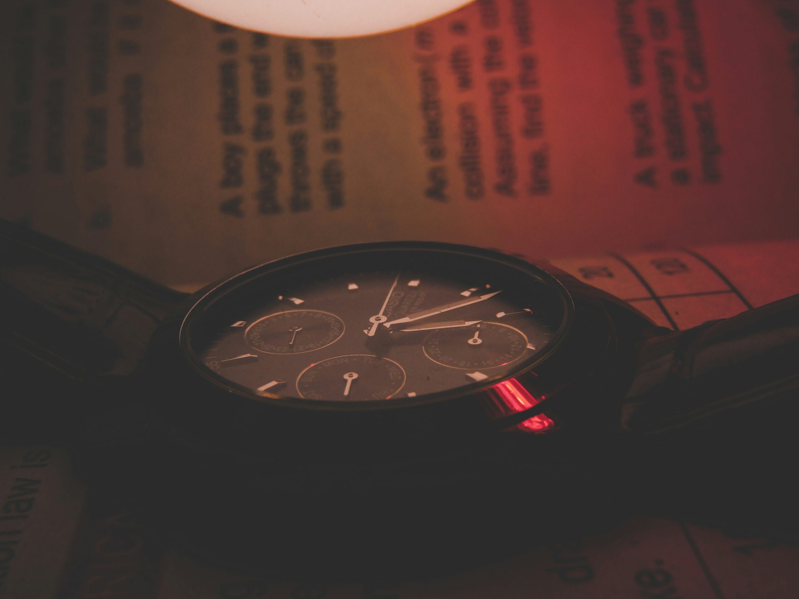 Screenshot of a digital watch's LED brightness slider interface